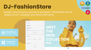 DJ-FashionStore - the template for Joomla 4 &amp; WordPress